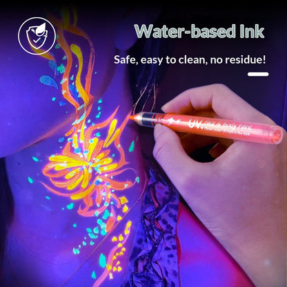 🎁8-kolorowy pisak do malowania ciała Pisak do malowania twarzy