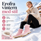 Vattentäta snökängor för dam med plyschfoder och skaft i mellanhöjd👢❄️