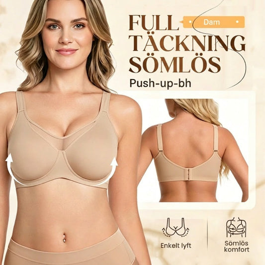 🔥50% rabatt! 💐 Elegant, genomskinlig BH med full täckning för damer i stora storlekar