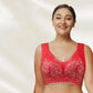 🔥Sista dagen Köp 1 och få 2 gratis 🔥- Plus Size Sömlös Push Up Trådlös BH