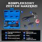 Uniwersalny zestaw narzędzi do rozwiercania przewodów hamulcowych samochodowych