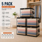 ⏰OSTATNI DZIEŃ AKCJI: KUP 2, TRZECI GRATIS!!💕HomeVault™🇬🇧 Przezroczysta torba do przechowywania – duża, odporna na kurz i wilgoć, z uchwytem✨Najlepszy organizer typu „wszystko w jednym” na ubrania, zabawki, książki, pluszaki i absolutnie wszystko! 🧸📚