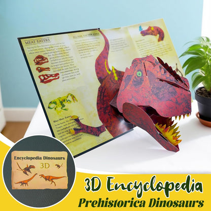 🦖Encyklopedia 3D Prehistorica Dinozaury – rozpal w dzieciach pasję do nauki! 📚