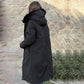 🧥Długa bawełniana kurtka damska
