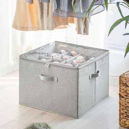 50% zniżki！💖Składane pudełko do przechowywania z tkaniny, odporne na kurz