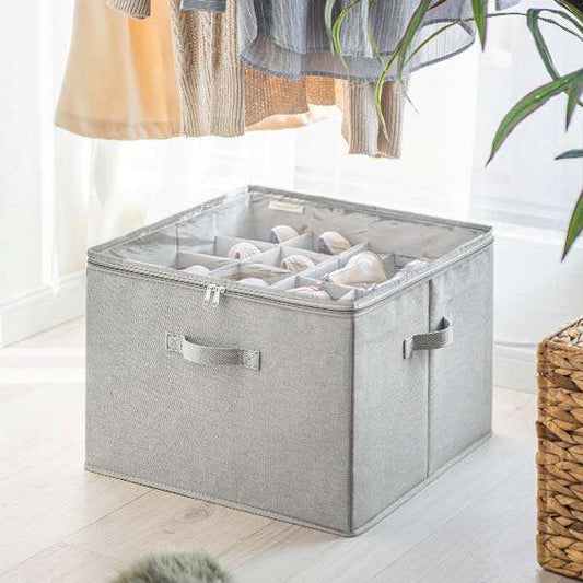 50% zniżki！💖Składane pudełko do przechowywania z tkaniny, odporne na kurz