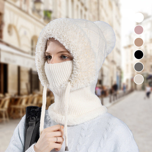 ❄️🔥3-i-1 Vinter balaklava för kvinnor🚲