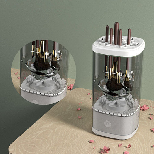 🍀Automatyczne urządzenie do czyszczenia pędzli do makijażu