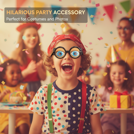 💥Zabawne okulary z mechanizmem mrugającego oka
