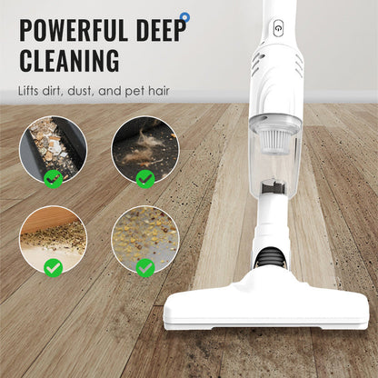 Bezprzewodowy Odkurzacz 2-w-1 Pionowy i Ręczny
