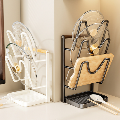 🍥Stojak na pokrywki kuchenne i deski do krojenia