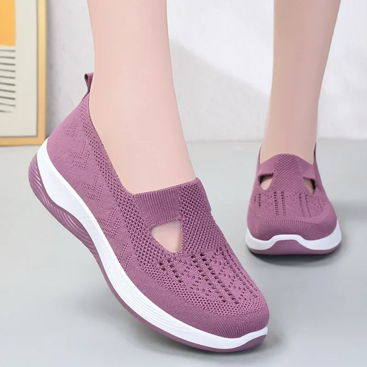 🔥Buty damskie, wygodne, oddychające, antypoślizgowe ortopedyczne buty do chodzenia dla osób w średnim wieku i starszych