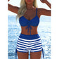 🩱Zestaw bikini damskiego – top wiązany, szorty typu boyshorts, różne fasony 🏖️