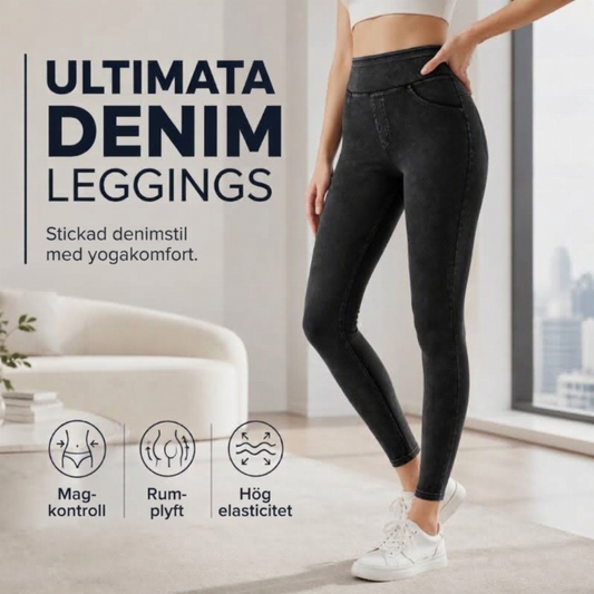 Bästsäljare🔥|Högmidjade Jeans för Dam – Smickrande Passform & Bekväm Stretchkänsla