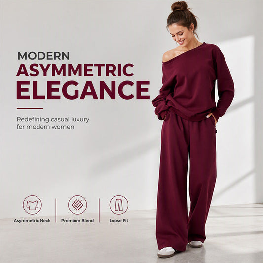 😍😊Damset med sweatshirt och sweatpants i 2 delar🔥✅️