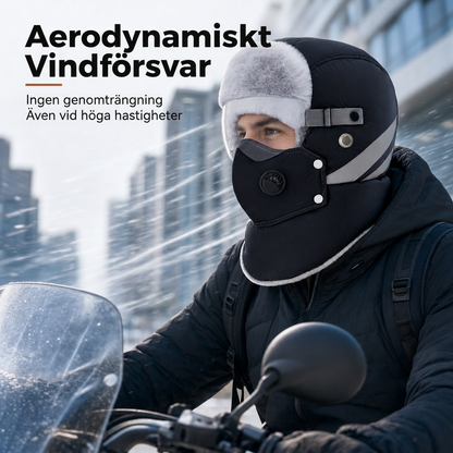 📦 Över 500 paket skickas varje dag! Vindtät, varm vintermössa i trapper-stil med inbyggd ansiktsmask