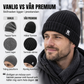 🧢 Lösstickad varm mössa för män – mjuk, bekväm och perfekt för kalla höst- och vinterdagar! ✨