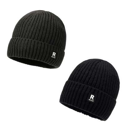 🧢 Lösstickad varm mössa för män – mjuk, bekväm och perfekt för kalla höst- och vinterdagar! ✨