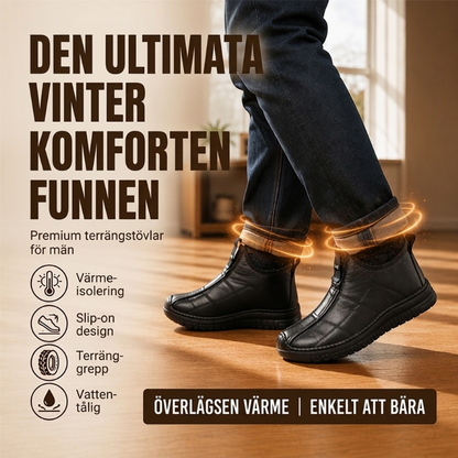 💰 Halva priset! 🥾 Herrskor med plyschfoder och halkfria vandringsskor – varma, bekväma och perfekta för vinter och utomhus. ✨