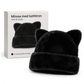 🐱Mjuk mössa i imiterad minkpäls för kvinnor med söta björnöron – varm vintermössa för kallt väder🧢