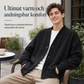 🧥 Jacquardstickad lös kavaj för män – mjuk, bekväm och mångsidig, perfekt för vardag och höst, nu till halva priset! ✨