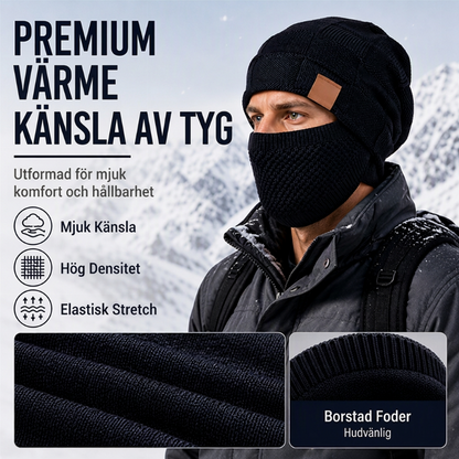 🥳 Över 50 000 sålda exemplar! 🥳 Vintermössa för både män och kvinnor med inbyggt ansiktsskydd